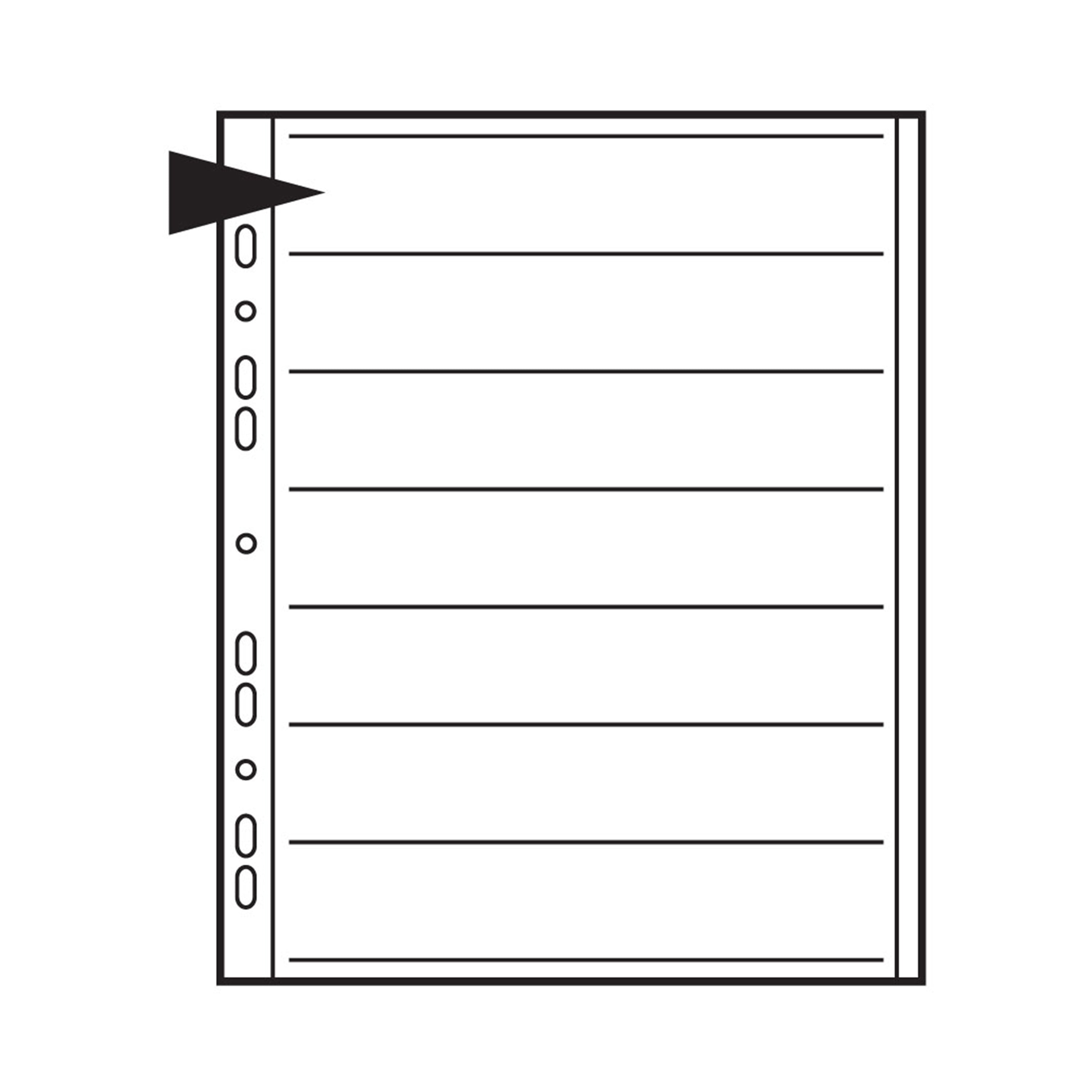 Kenro KNF11 – 25 Pages De Rangement Pour Négatifs 35 Mm Et Diapositives, Transparent Sans Acide, Chargement Latéral Facile
