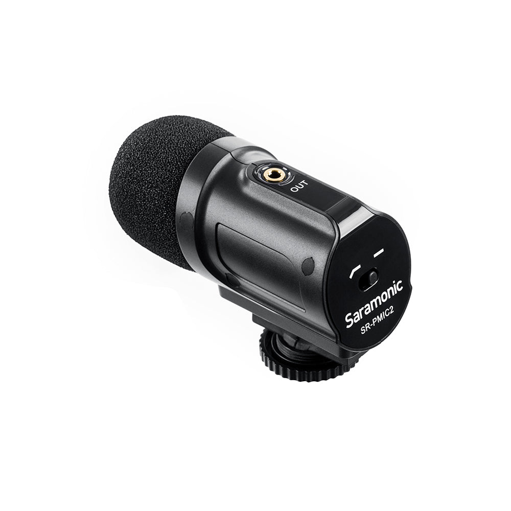 Saramonic VMIC - Micrófono De Video Súper Cardioide Con Grabadora De Audio Incorporada Para Camaras Dslr Saramonic VMIC - Micrófono De Video Súper Cardioide Con Grabadora De Audio Incorporada Para Camaras Dslr