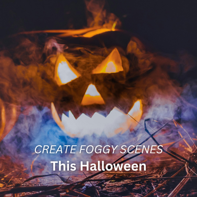 Create Cinematic Spooky Scenes This Halloween with the Kenro Hand-Held Fog Machine Kit