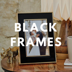 Black Gift Photo Frames