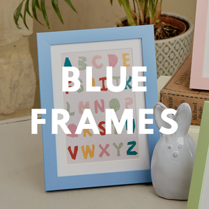 Blue Photo Frames