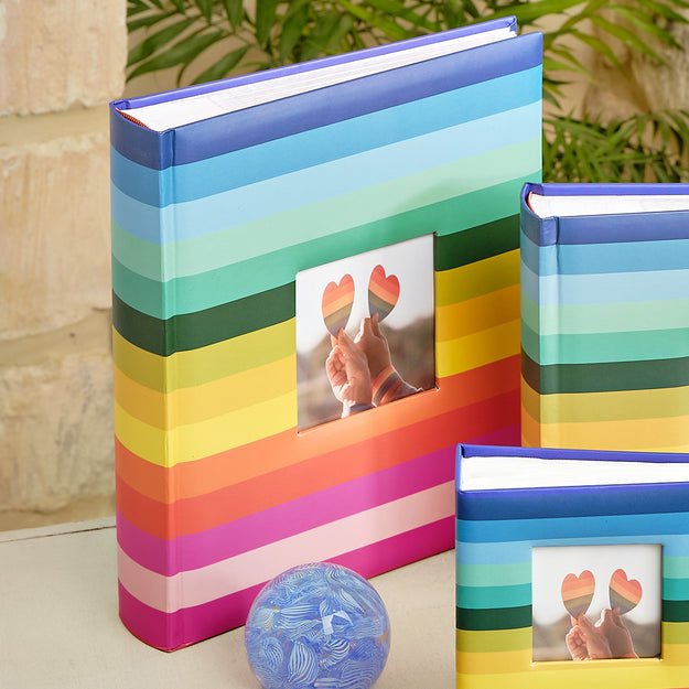 Rainbow Design Photo Albums
