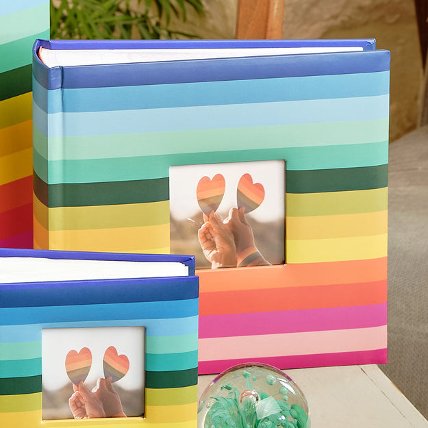 Rainbow Design Photo Albums