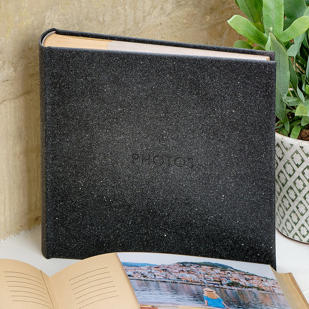 Signature Series Leather Memo Photo Albums