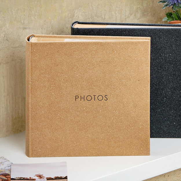 Signature Series Leather Memo Photo Albums
