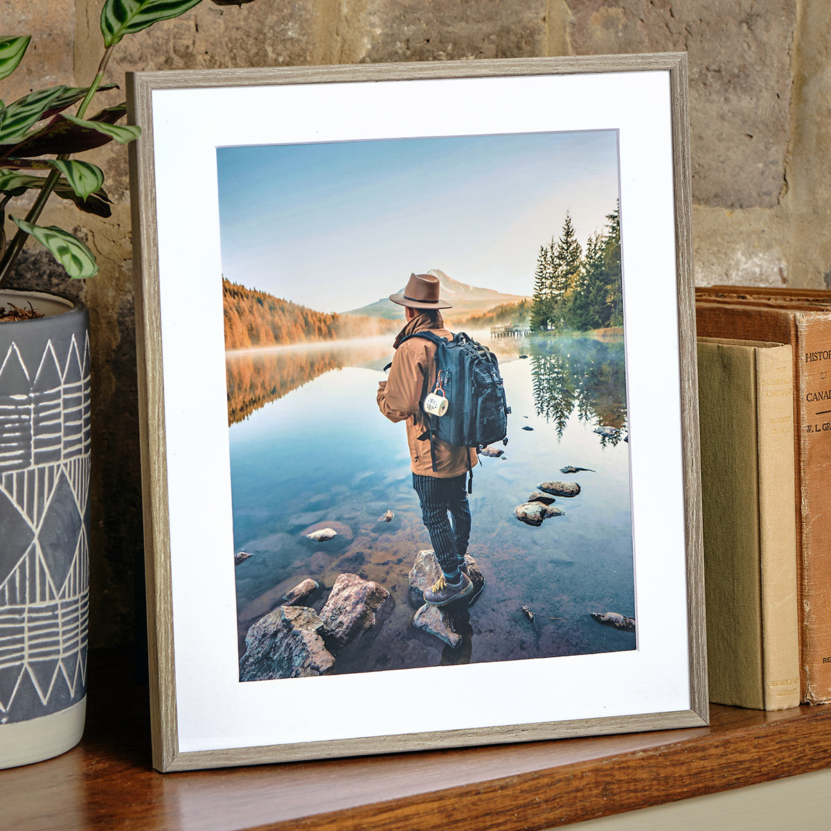City Series Wood Effect Aluminium Photo Frames – Kenro