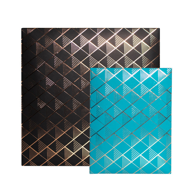 grafton photo albums in black memo and teal minimax