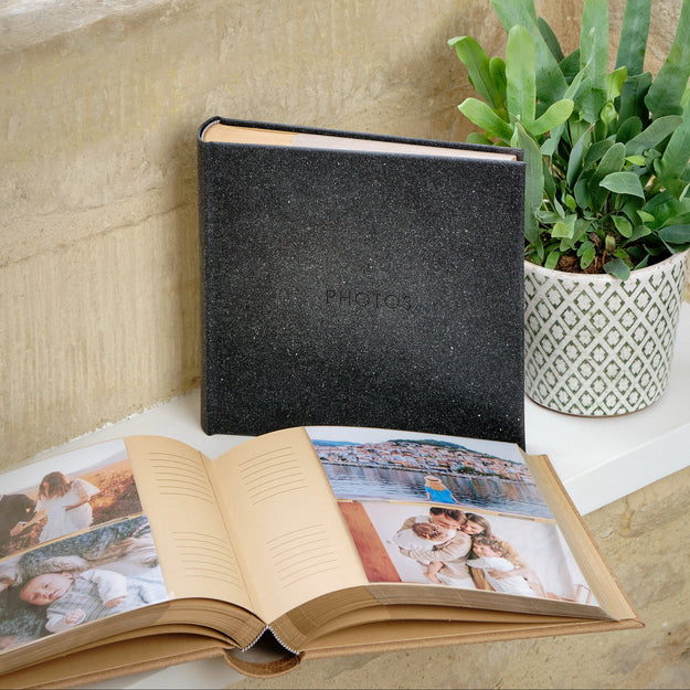 Signature Series Leather Memo Photo Albums