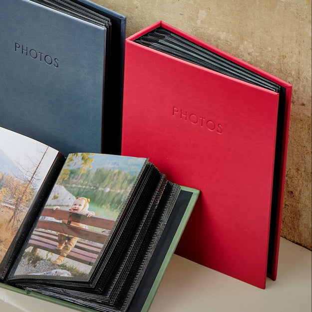 Kington Series Photo Albums (Red)
