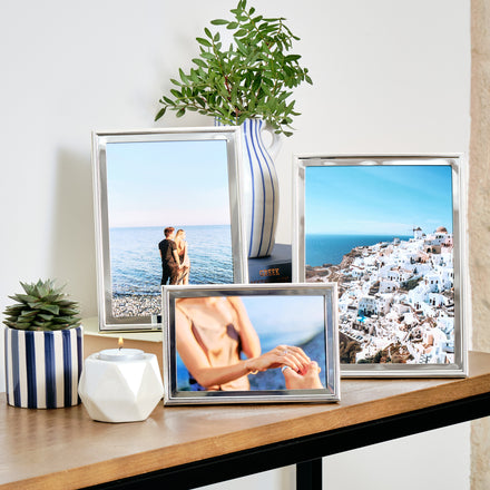 Designa Style Silver Plated Photo Frames