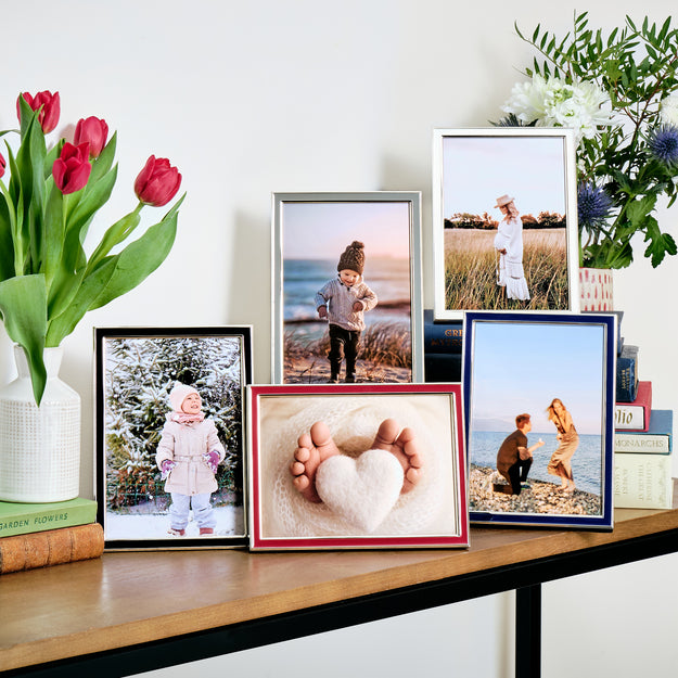 Whisper Slimline Photo Frames (Grey)