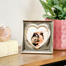 Symphony Heart Silver Plated Photo Frame