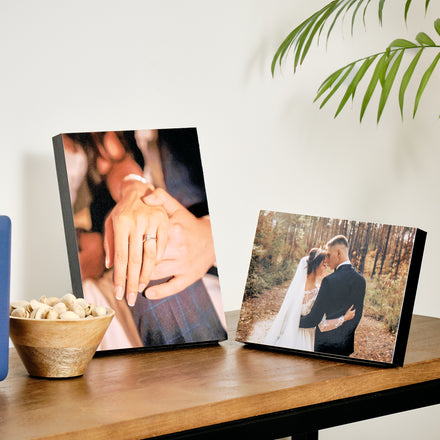 Self-Adhesive Photo Display Blocks