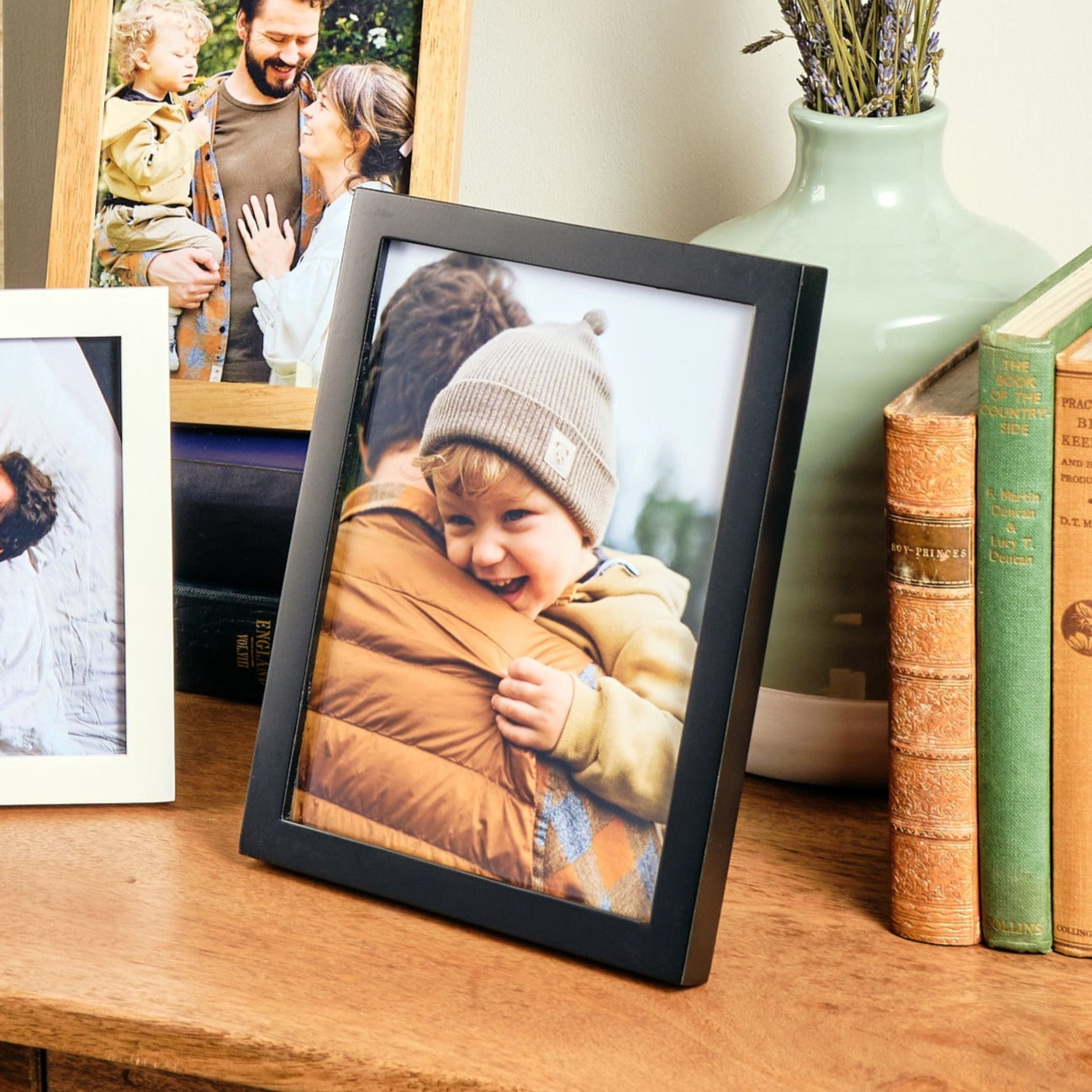 Rio Slimline Collection Photo Frames (Black) – Kenro