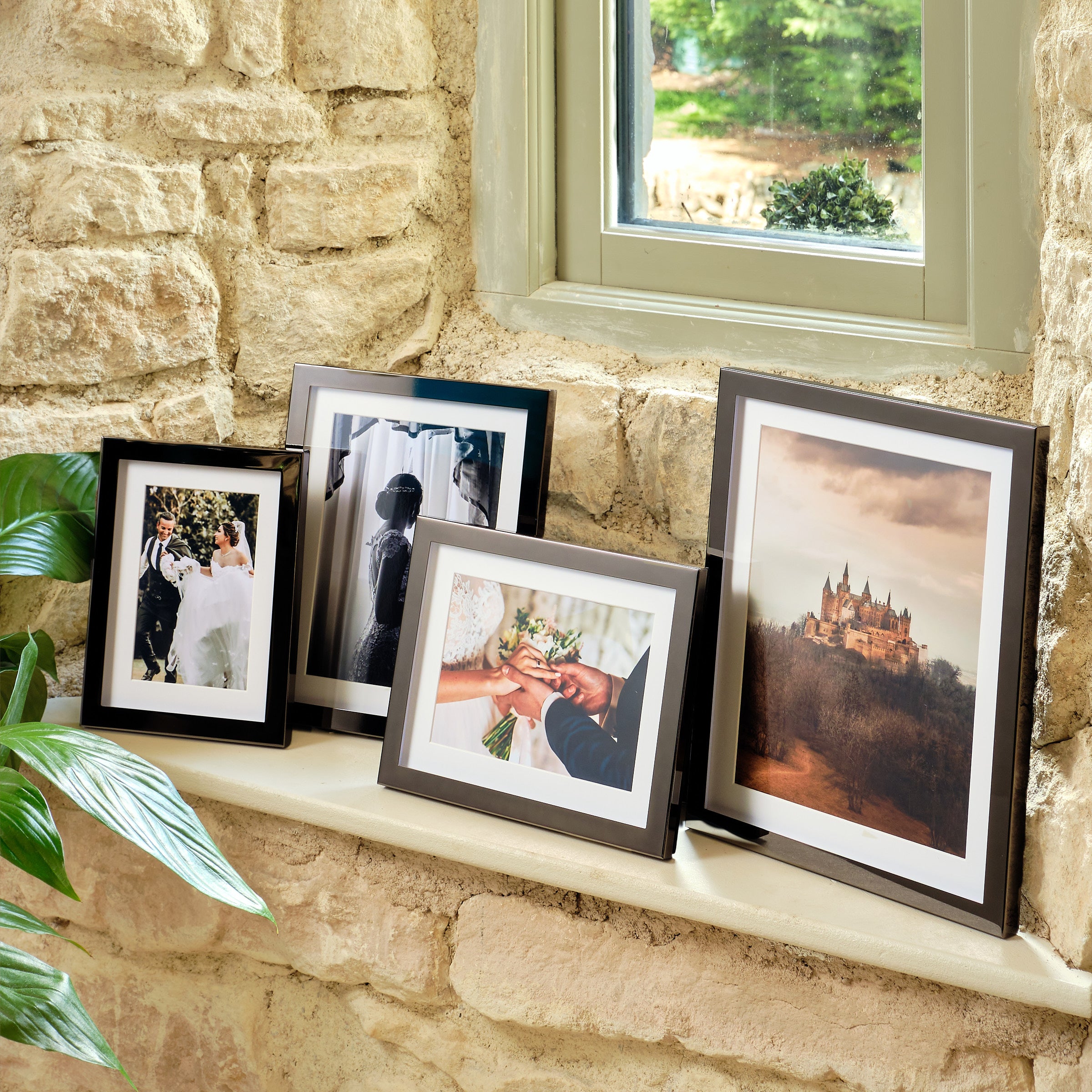 Eden Delicate Noir Metal Photo Frames