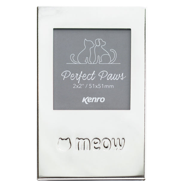 Perfect Paws Silver Plated Gift Photo Frames