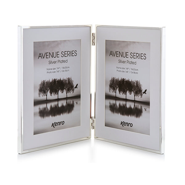 Avenue Series Silver Plated Photo Frames