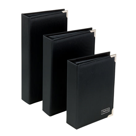 Black Slip-In Photo Albums