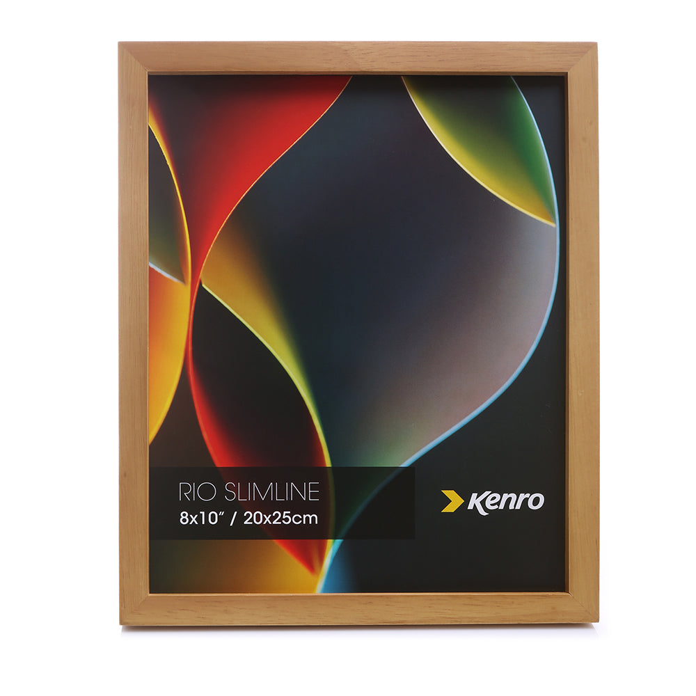 Rio Slimline Collection Photo Frames (Natural) – Kenro
