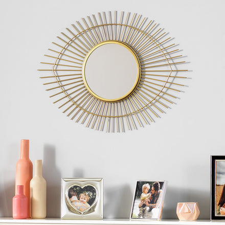 Gold Mirror Eye Design